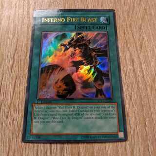 Inferno Fire Blast SOD 1st edition English Ultra Rare