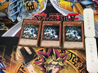 Zaborg the Thunder Monarch 2 Gold Set of 3 Tera