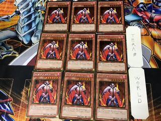 Thestalos the Firestorm Monarch 1 Gold Set of 9 Tera