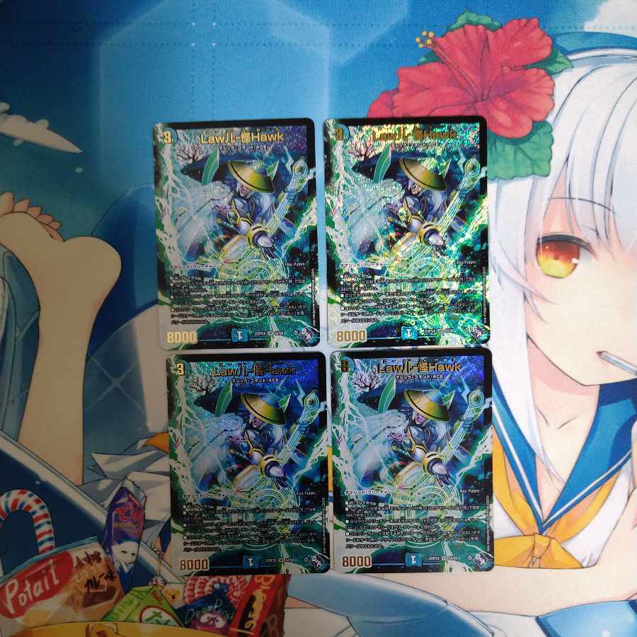 Law儿-Kai Hawk (Adrenaline Ver.) SR S4/S8 Set of 4