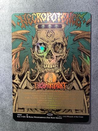 MTG Necropotence FOIL