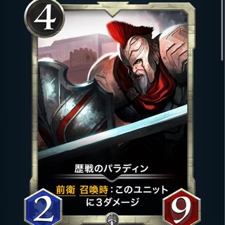 2枚セット　歴戦のパラディン