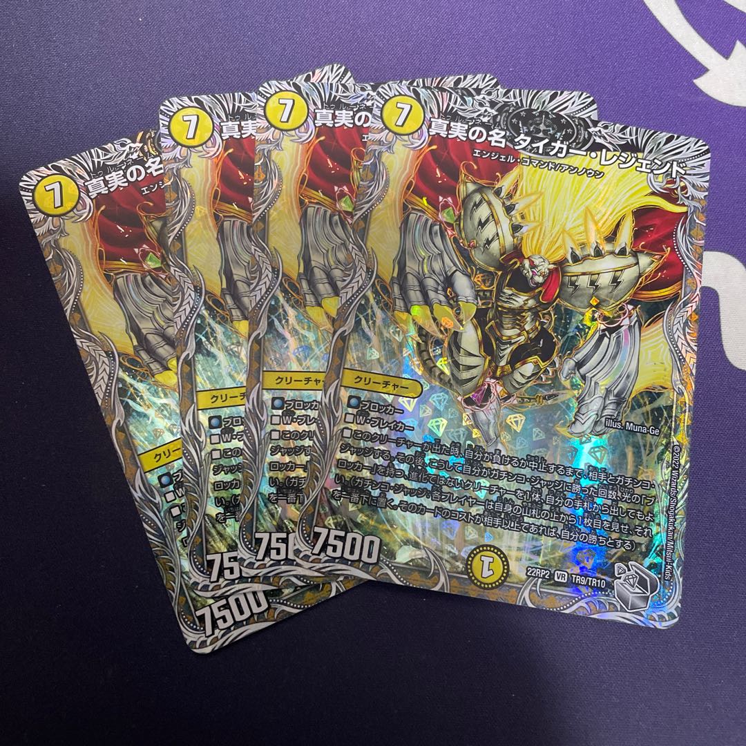 The True Name Tiger Legend (Silver Treasure) VR TR9/TR10