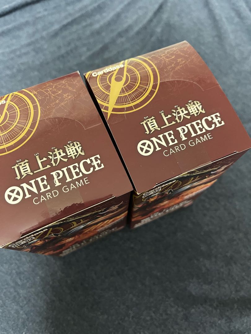 ONEPIECE Summit Battle BOX Unopened with stickers One Piece Card Game