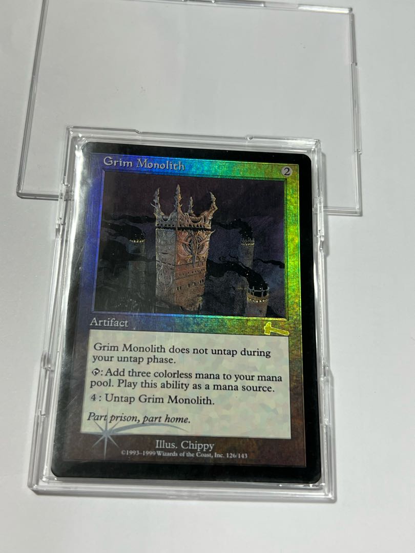 Foil] "Grim Monolith Grim Monolith.