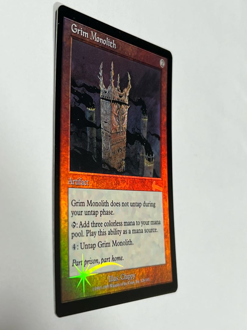 Foil] "Grim Monolith Grim Monolith.