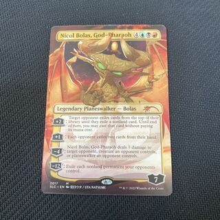 Nicol Bolas, God-Pharaoh 30th SLC English secret lair