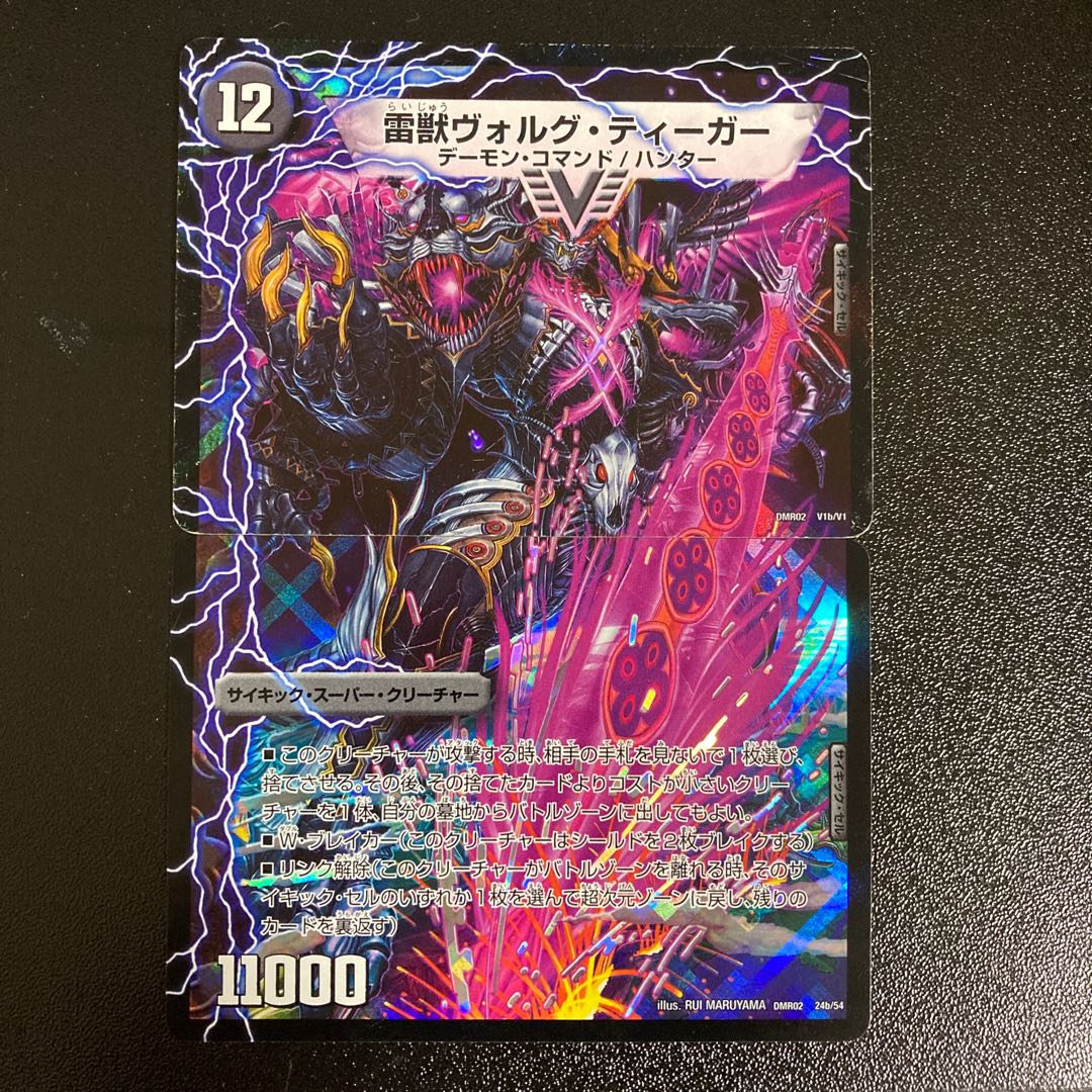 DM Volg Zapdos|Zapdos Tiger|Lightning Beast Volg Tiger Uncommon Victory Set of 2