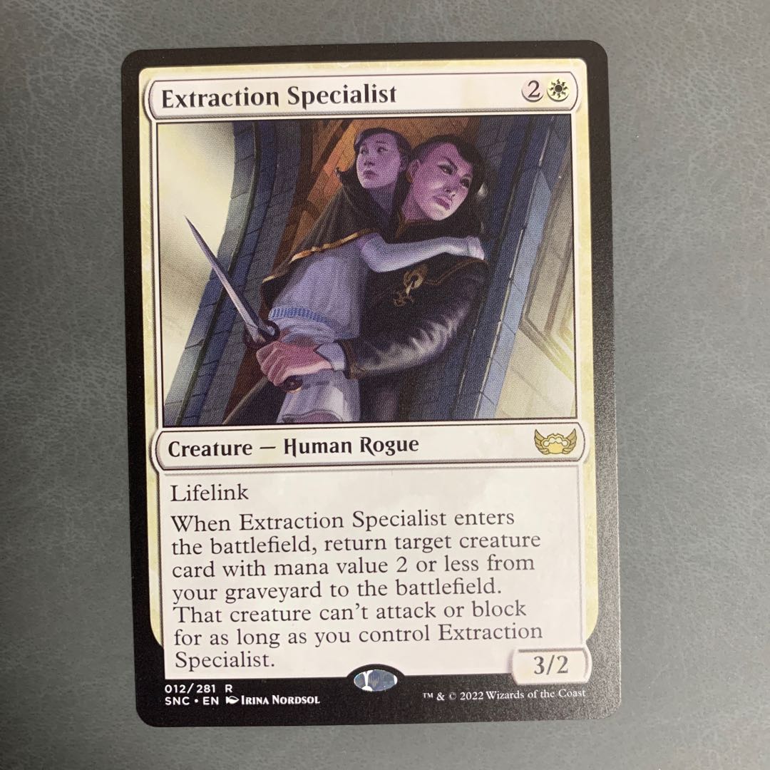 Rescue Specialist / Extraction Specialist English