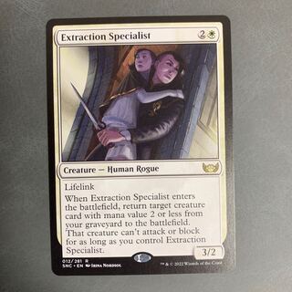 Rescue Specialist / Extraction Specialist English