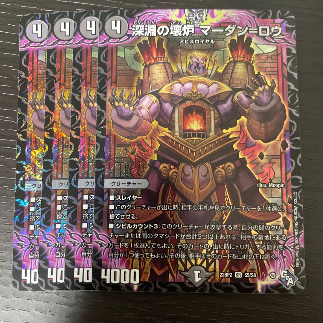 Abyssal Breaking Furnace Mardan-Rowe SR S5/S8 Set of 4