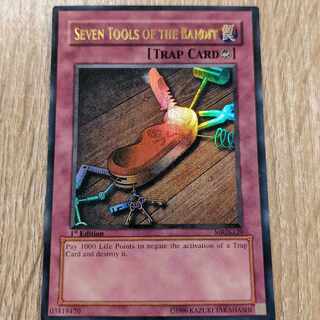 Seven Tools of the Bandit MRD 1st edition English language edition ultra rare beauty.