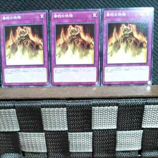 【ぽぽたん】遊戯王  #481  毒蛇の供物 ノーマル3枚