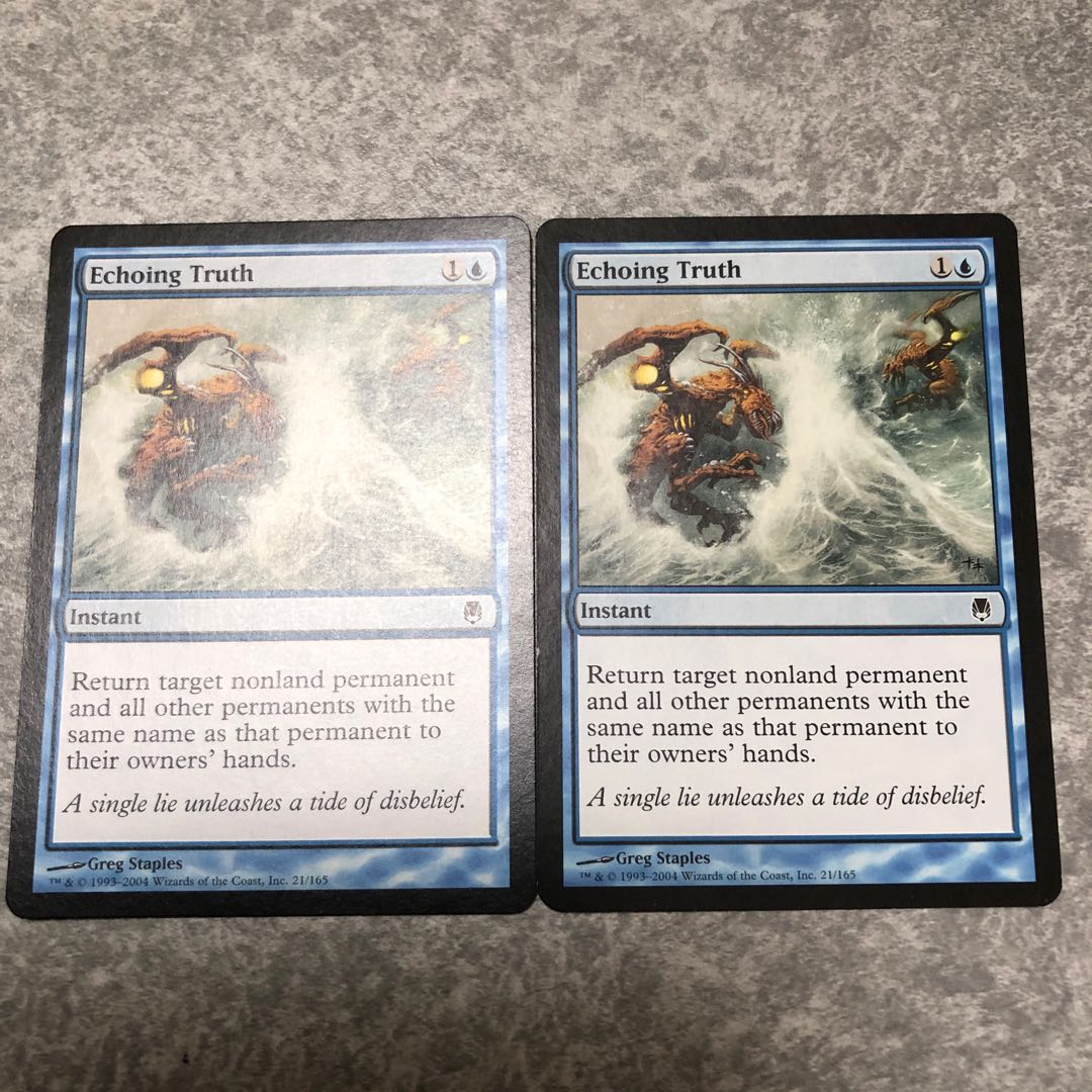 残響する真実/Echoing Truth 2枚