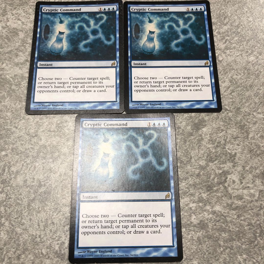 John様専用 謎めいた命令/Cryptic Command 2枚