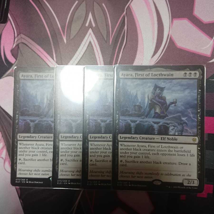 ロークスワインの城主、アヤーラ 4枚