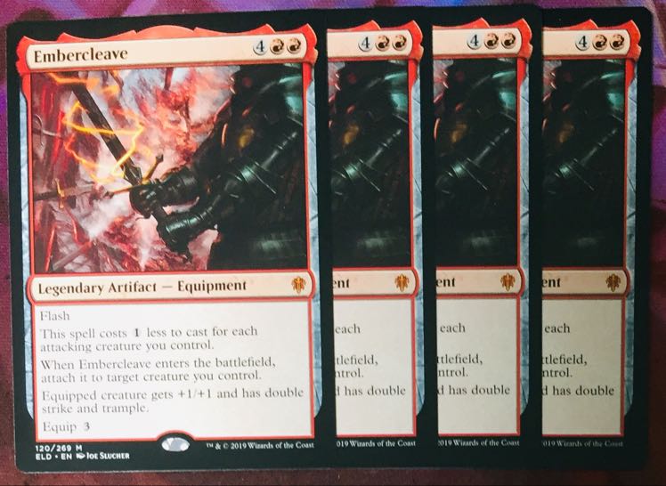 embercleave ELD 英セット4 エンバレスの宝剣