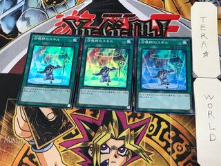 召喚師のスキル 1 スーパー 3枚セット てら