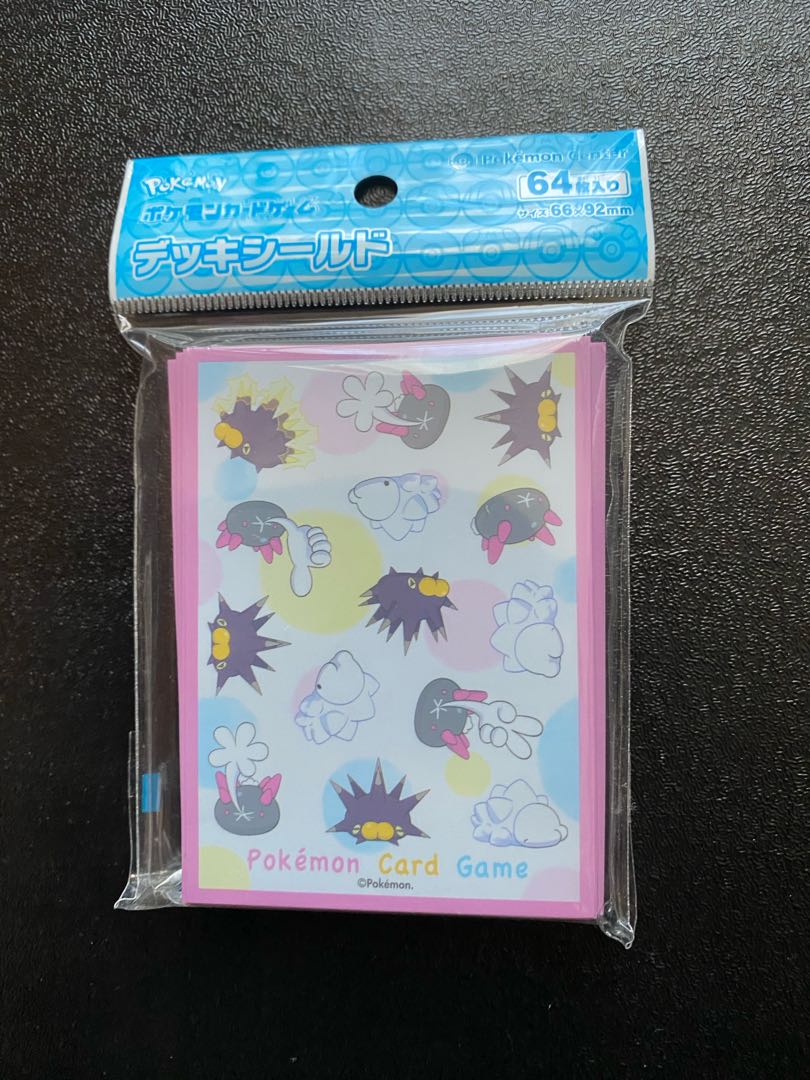 「ポケモン」ナマコブシ＆バチンウニ＆ユキハミ スリーブ 新品未使用