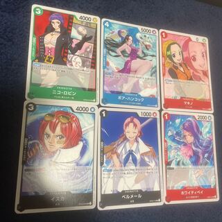 One Piece Uncommon Girl 6 kinds