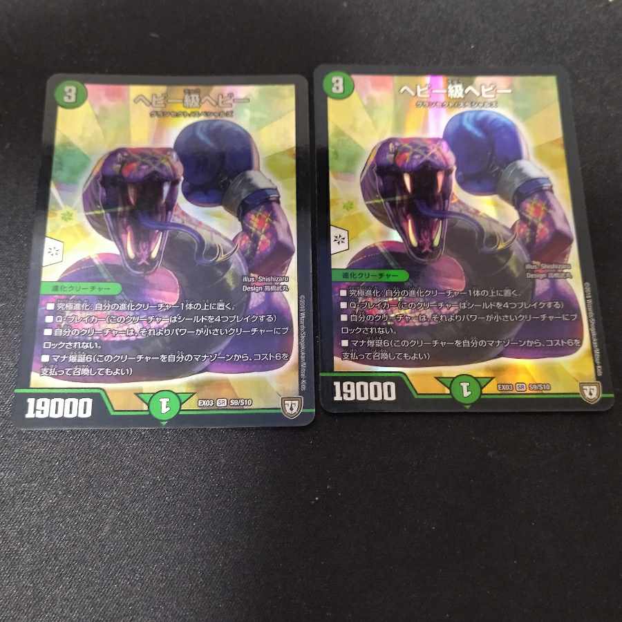 Heavyweight Heavy SR S9/S10 2 copies 2枚