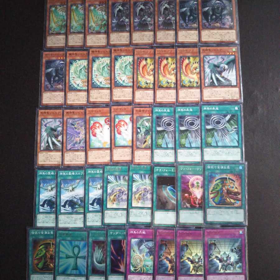 本格構築シムルグデッキ EX・メイン調整用パーツ付き