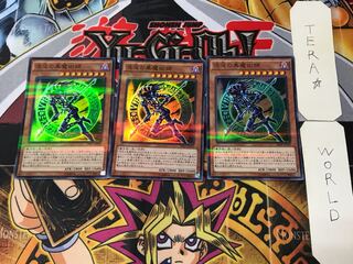 Dark Magician of Chaos 2 Super Parallel 3-card set Tera