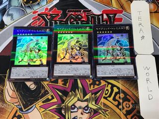 Sacred Tremis M7 3 Super Parallel 3-card set, Tera.