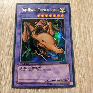 Twin-headed Thunder Dragon MRD 1st edition English Ultra Rare *Beautiful