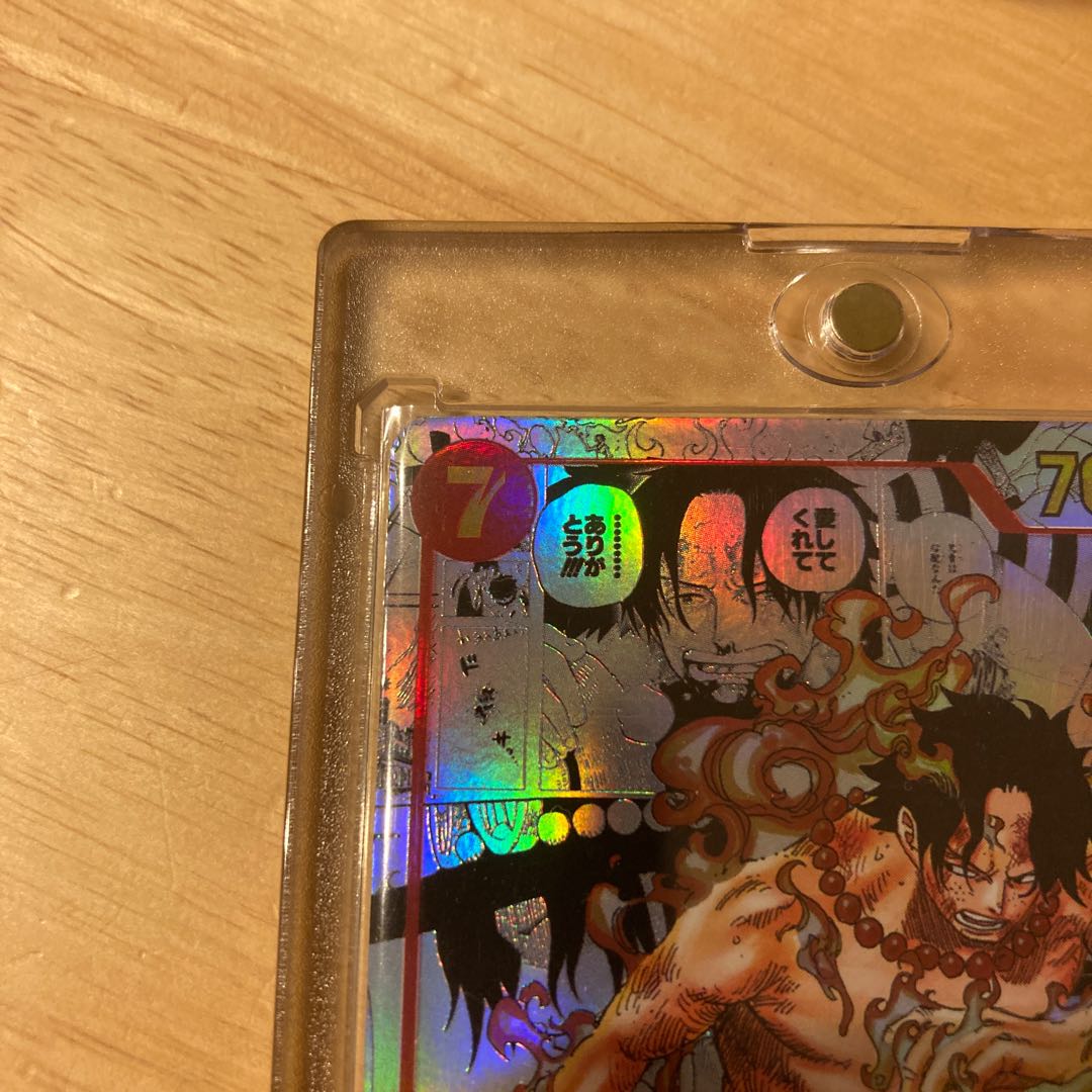 Beautiful ONEPIECECARD One Piece Card Portgas D Ace Super Parallel Rare Unused