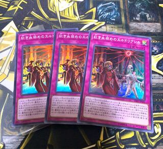 Yu-Gi-Oh! Eldlixir of Scarlet Sanguine Super Deck Parts
