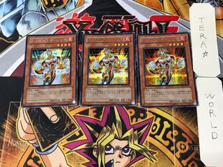 Elemental HERO Heat 3 Secret 3-card set Tera