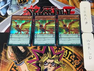 Performapal Odd-Eyes Light Phoenix 1 Secret 3-card set Tera