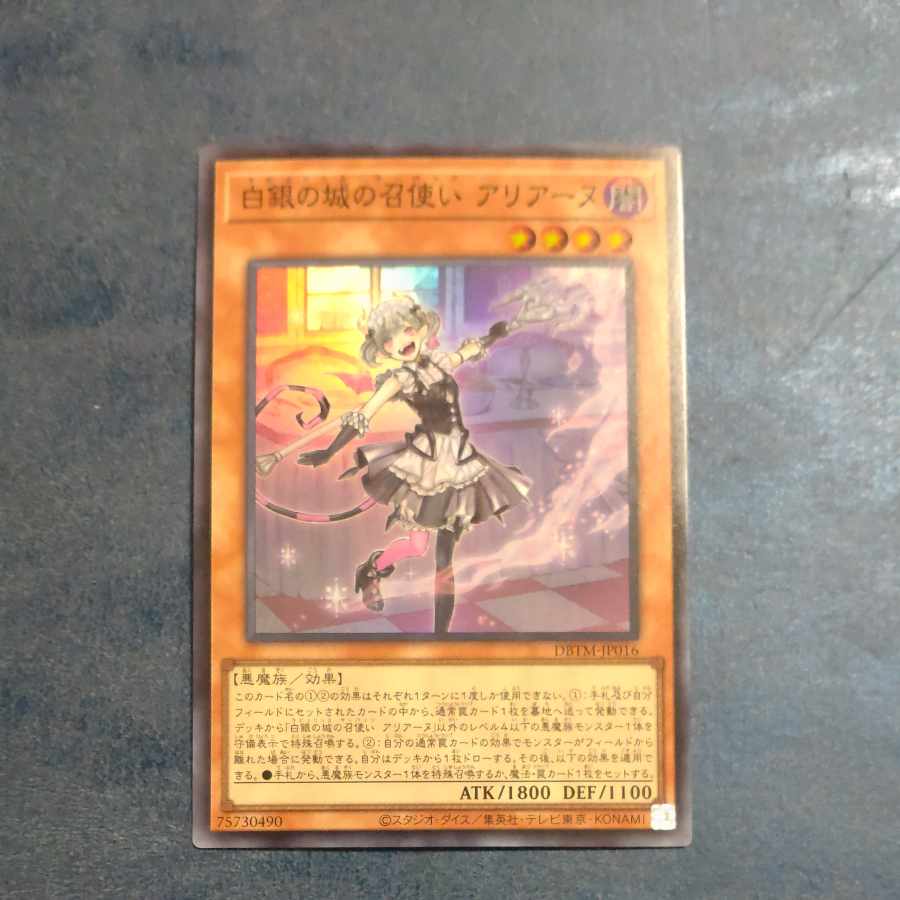 Arianne, the servant of the White Silver Castle Super Rare JP016 [Mokurindo