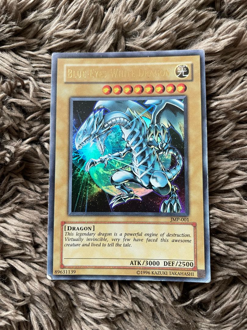 Blue-Eyes White Dragon Ultra Rare JP080 English