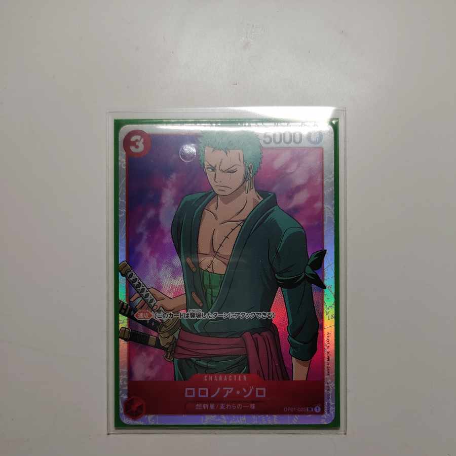 One Piece Card Game Roronoa Zoro SR