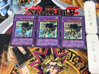 Elemental HERO Great Tornado 4 Secret 3-card set Tera