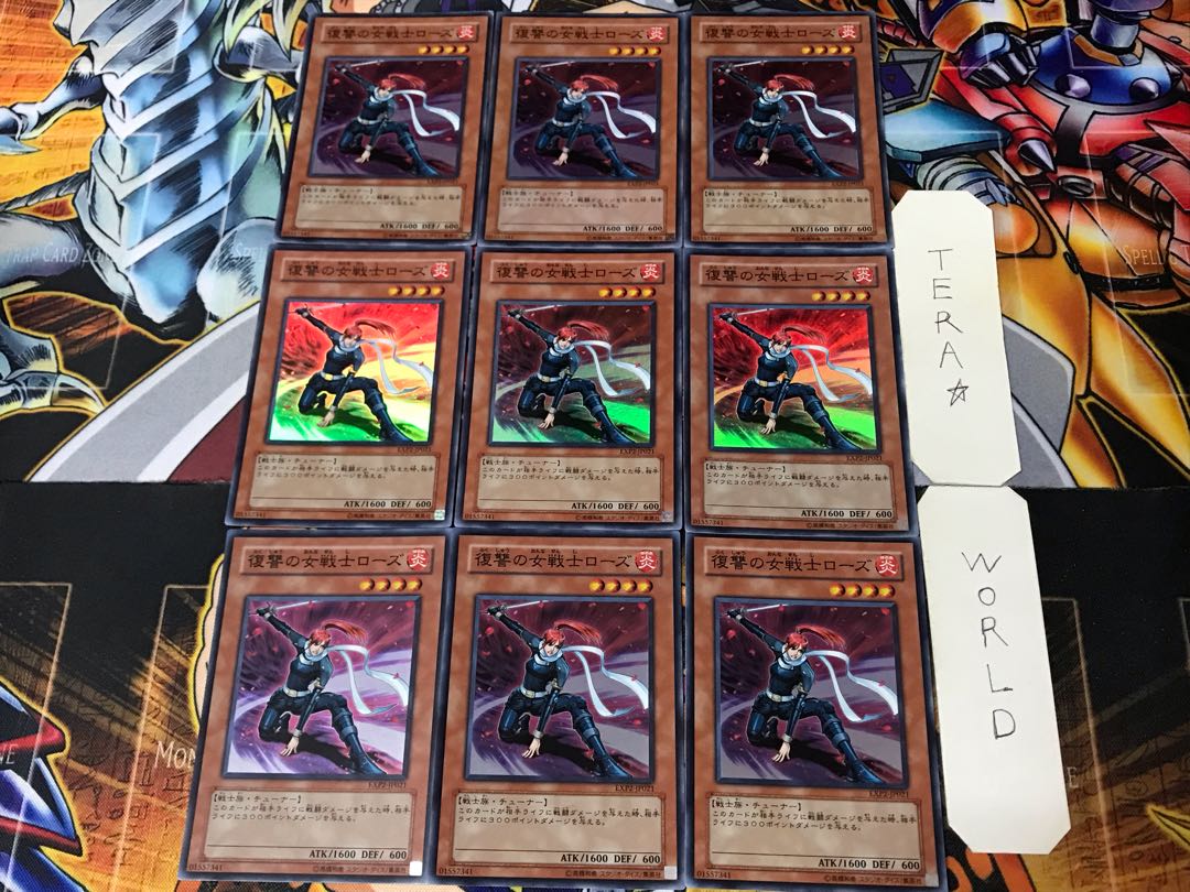 Rose, Warrior of Revenge 3 Super 9-card set Tera