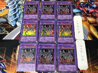 Armored Black Dragon - Cyber Dark Dragon 3 Super 9-card set Tera