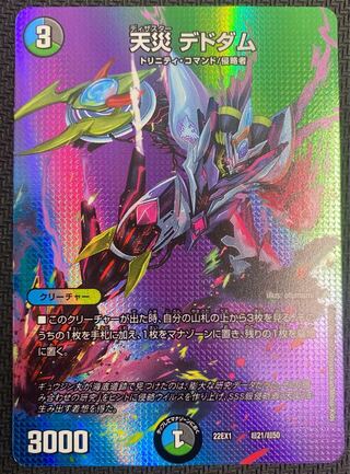 [2022/12/29更新][ウインターセール](美品／プレイ用)天災デドダム 22EX1 超21/超50 ⑯