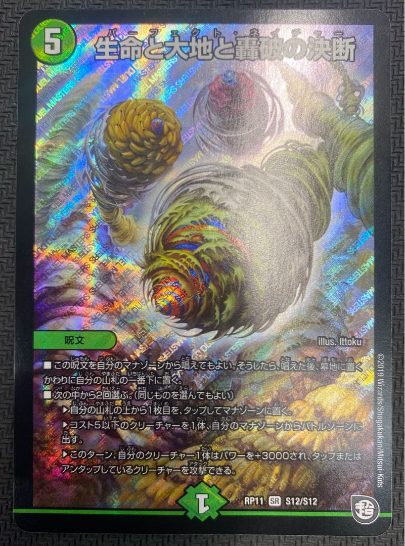 [Winter Sale](Beautiful/ For Play) Life Life, Earth and Roaring Decision RP11 SR S12/S12 ㉓