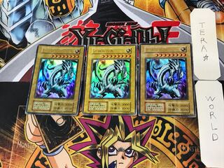 青眼の白龍 4 初期 ウルトラ 3枚セット てら