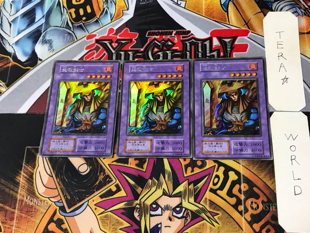 Flame Swordsman 1 Early Secret 3-card set Tera