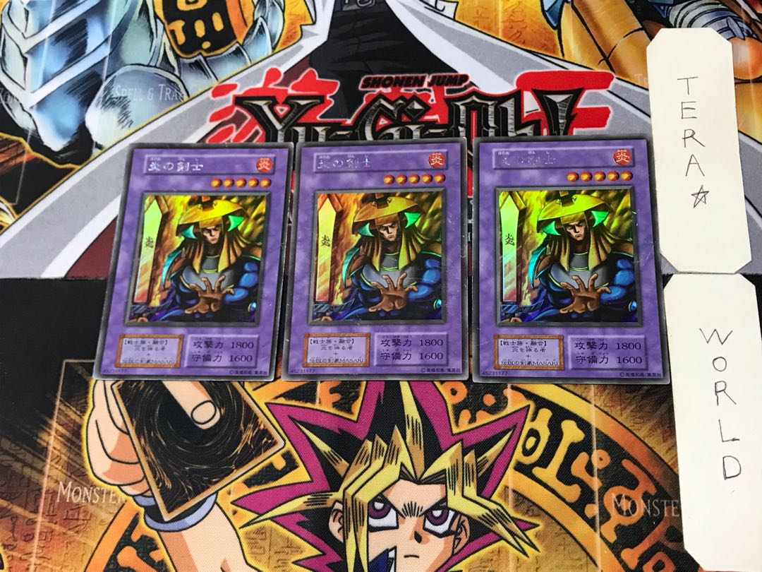 Flame Swordsman 2 Early Secret 3-card set Tera