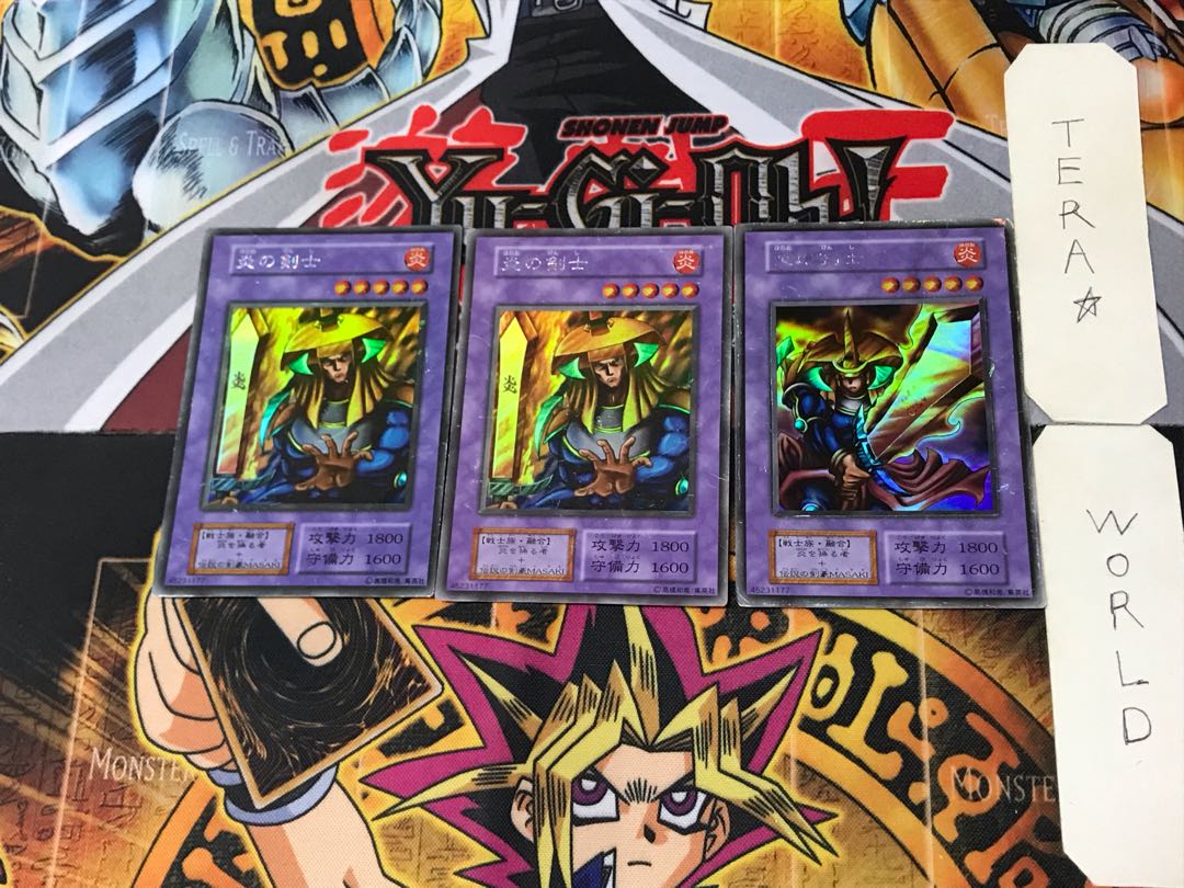 Flame Swordsman 4 Early Secret 3-card set Tera