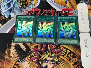 モンスター回収 2期ver 3 スーパー 3枚セット てら