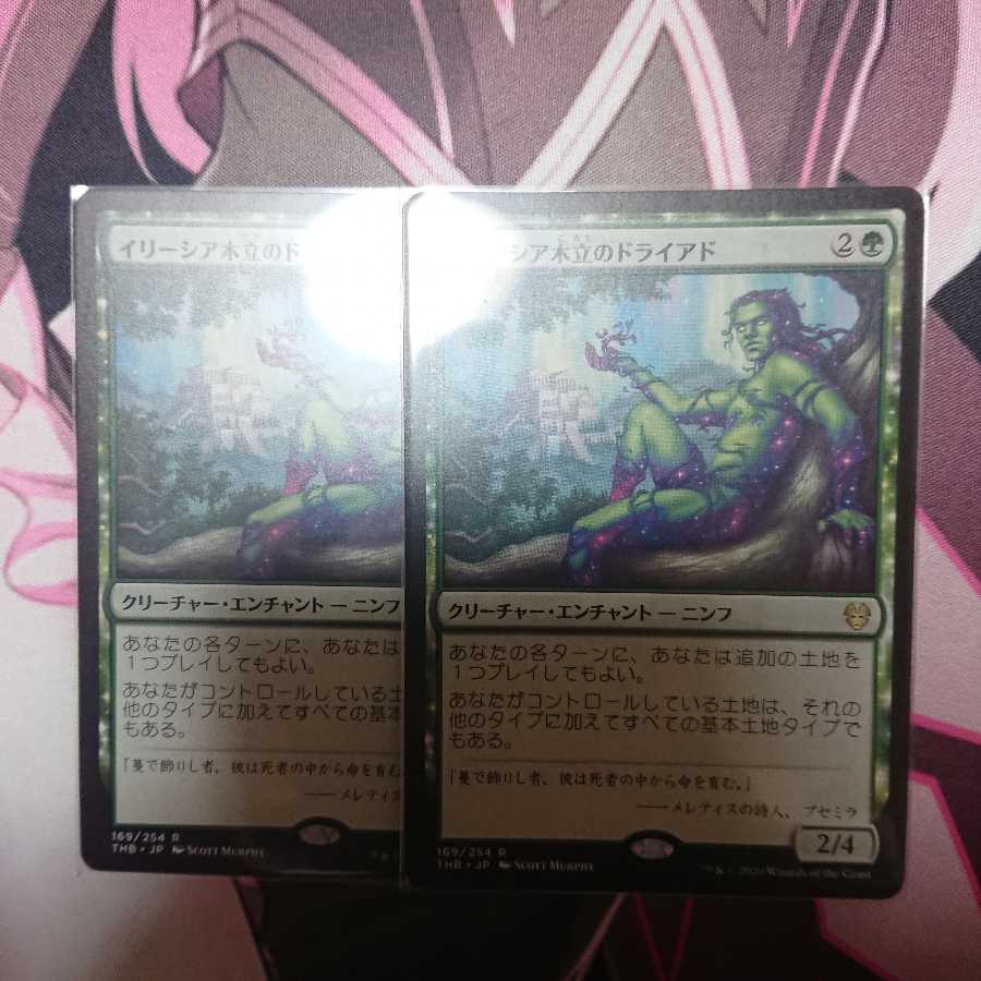 イリーシア木立のドライアド 2枚