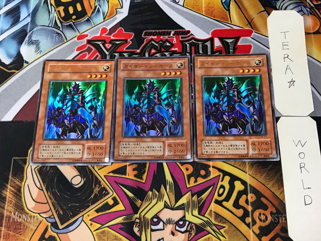 Kaiser Sea Horse 2nd period ver 8 Ultra, set of 3 Tera.