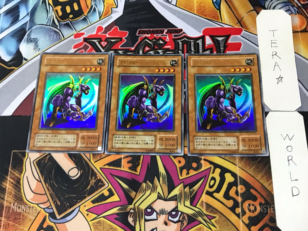 Panther Warrior 2nd period ver 6 Ultra, set of 3 Tera