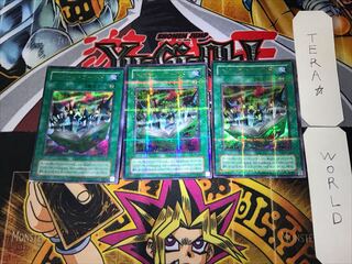 Toon World 2nd period ver 1 Ultra Parallel 3-card set Tera